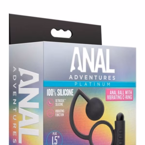 ANAL ADVENTURES ANAL BALL WITH C-RING