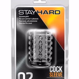 Stay Hard Cock Sleeve 02 Clear