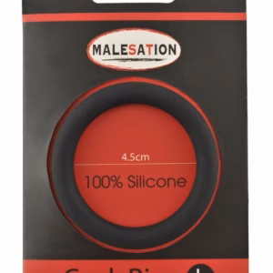 Malesation Silicone Cock Ring Black L