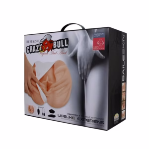 Crazy Bull Men's Masturbator with bullet Flesh 1