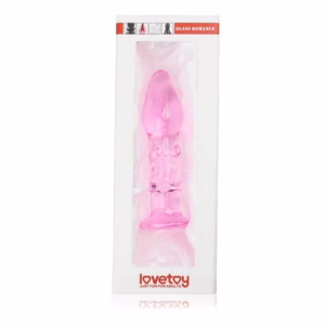 5.5" Glass Romance Pink