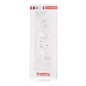 5.5" Glass Romance Clear