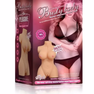 Busty Lady Half Body Sex Doll
