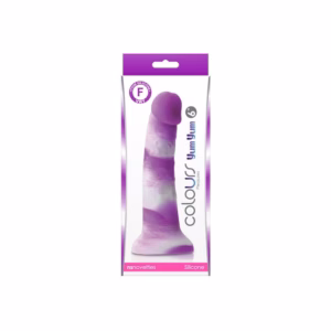 Colours - Pleasures - Yum Yum  6" Dildo - Purple