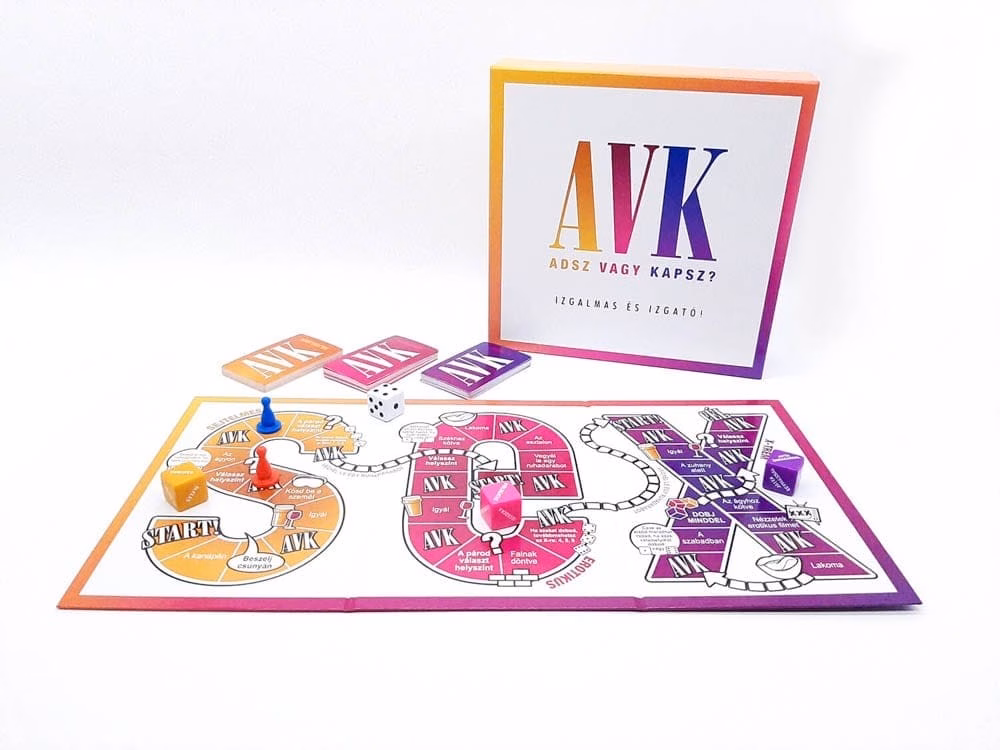 AVK: Adsz Vagy Kapsz - felnőtt társasjáték (angol nyelven) - Image 2