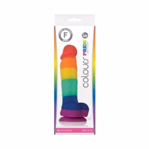 Colours Pride Edition 5 inch Dildo Rainbow