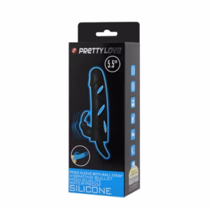 Pretty Love Penis Sleeve With Ball Strap