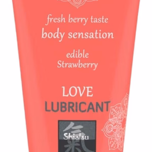Love Lubricant edible - Strawberry 75ml