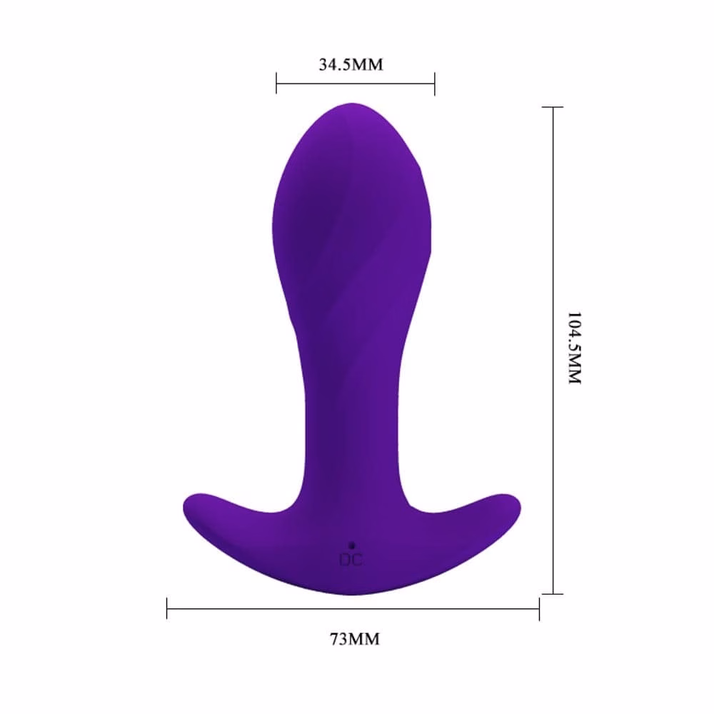 Pretty Love Anal Plug Massager Purple fenékdugó - Image 5