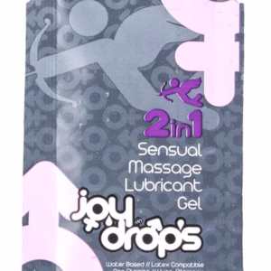 2 in 1 Sensual Massage Lubricant Gel - 5ml sachet