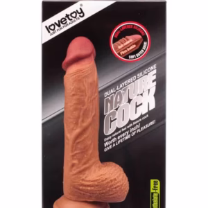 8.5 inch Dual-Layered Silicone Dildo