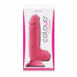 Colours Softies 7 inch Dildo Pink