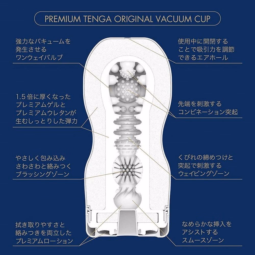 PREMIUM TENGA ORIGINAL VACUUM CUP anál maszturbátor - Image 2