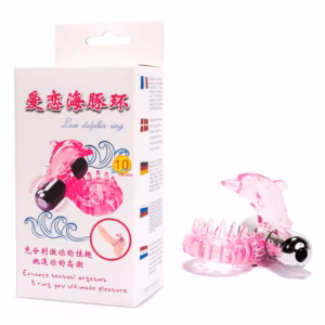 Cock Ring With Bullet Vibrator Pink 2