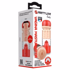 Pretty Love Emily Masturbator Red