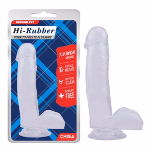 7.0 Inch Dildo-Clear