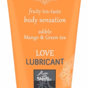 Love Lubricant edible - Mango & Green Tea 75ml