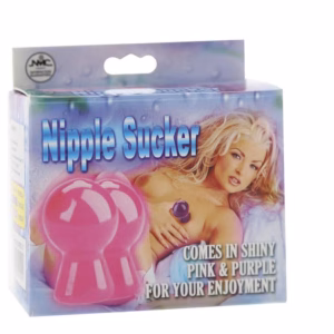 Nipple Sucker Pair in Shiny Purple