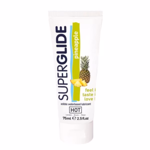 HOT Superglide edible lubricant waterbased - PINEAPPLE 75 ml