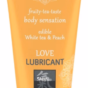 Love Lubricant edible - White Tea & Peach 75ml