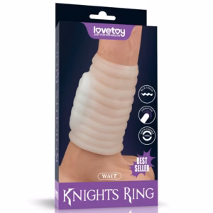 Vibrating Spiral Knights Ring (White) IV
