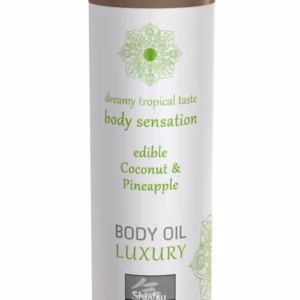 Luxury body oil edible - Coconut & Pineapple 75ml