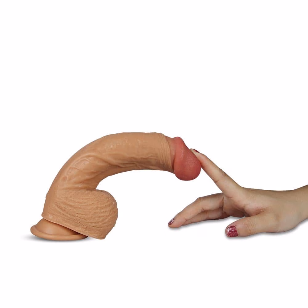 Dual layered Silicone Rotating Nature Cock Liam Flesh realisztikus vibrátor - Image 4