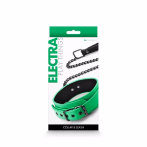 Electra - Collar & Leash - Green