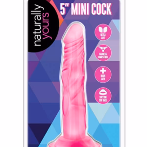 Naturally Yours 5 inch Mini Cock Pink