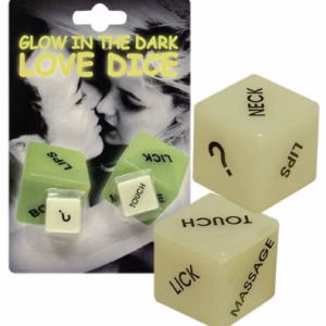 Love Dice Glow In The Dark
