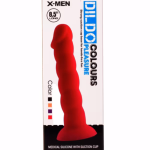 X-MEN 8.5" Dildo Colours Pleasure Black 2