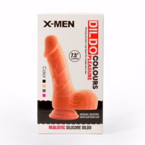 X-MEN 7.5" Dildo Colours Pleasure Flesh 1