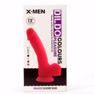 X-MEN 7.5" Dildo Colours Pleasure Flesh 3