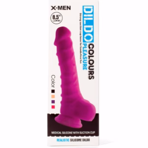 X-MEN 8.5" Dildo Colours Pleasure Black 1