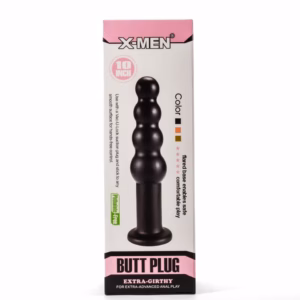 X-Men 10" Extra Girthy Butt Plug Black II