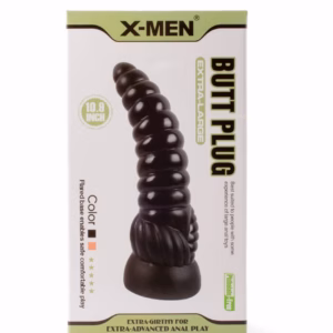X-Men 10.9" Extra Large Butt Plug Black
