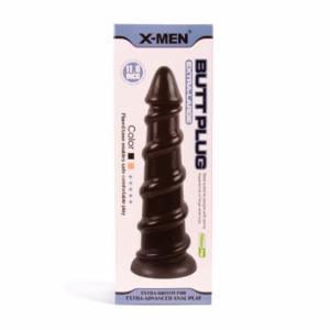 X-MEN 11.8 inch Butt Plug Black