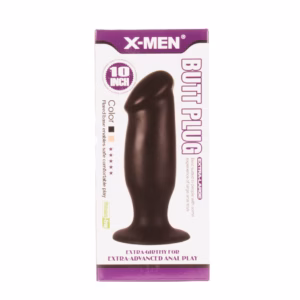 X-MEN 10 inch Butt Plug Black