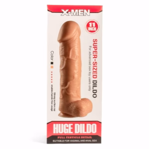 X-MEN Super Sized Dildo 11 inch Flesh II