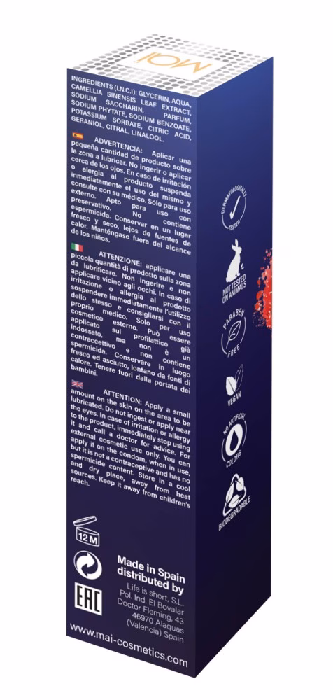 LUBRICANT ATTRACTION HEAT MANGO 50 ML vízbázisú síkosító - Image 7