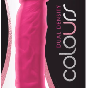 Colours Dual Density 5 inch Dildo Pink