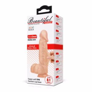 Beautiful Catoblepas 8,1 " Dildo Flesh