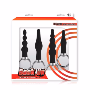 BACK UP BUTT PLUG KIT BLACK
