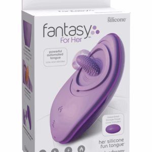 Her Silicone Fun Tongue  Purple