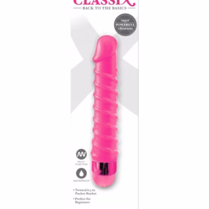 Candy Twirl Massager  Pink