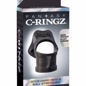 Rock Hard Ring & Ball-Stretcher  Black