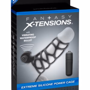 Extreme Silicone Power Cage  Black