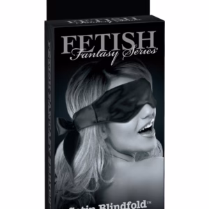 Satin Blindfold  Black