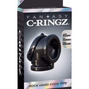 Rock Hard Cock Pipe  Black