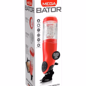 Mega-Bator Mouth  Red/Clear